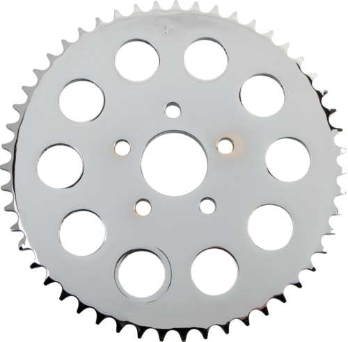 DRAG SPECIALTIES 86-99 B/T 51T FLAT REAR SPROCKET CHR 1210-0606