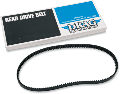 DRAG SPECIALTIES 20MM 133 TOOTH CARBON REAR DRIVE BELTS 1204-0053