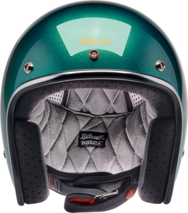 BILTWELL HELMET BONANZA GREEN SM