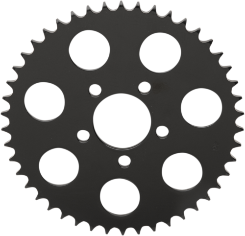 DRAG SPECIALTIES 00-19 BT SPROCKET BLK 46T FLAT 1210-1843