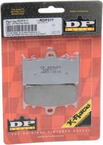 DP BRAKES RDP317 RACE COMPOUND BRAKE PAD SET RDP317