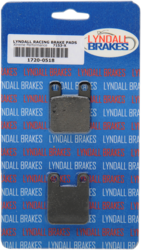 LYNDALL RACING BRAKES LLC BRAKE PAD XTRM RM 2PST 7153X