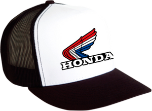 FACTORY EFFEX-APPAREL HAT HONDA VINTAGE BLK/WHT 18-86302