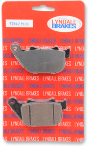 LYNDALL RACING BRAKES LLC 04-13 XL RR Z-PLUS BRAKE PADS 1720-0032