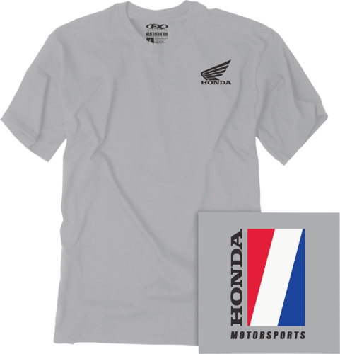 FACTORY EFFEX-APPAREL TEE HONDA MTRSPRT GRY MD 25-87302