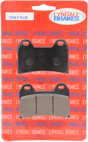 LYNDALL RACING BRAKES LLC 98-07 ALL MODELS Z+ FRT BRK PADS 1720-0044