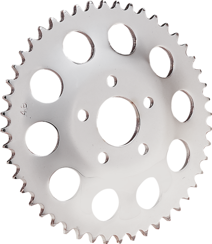 DRAG SPECIALTIES 86-99 48T CHR REAR SPROCKET (DISHED) DS-325357