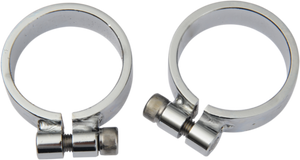 DRAG SPECIALTIES 57-85 XL SUPER EXHAUST CLAMPS (PR) DS-203205