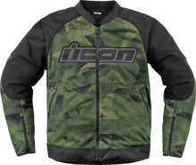 Load image into Gallery viewer, ICON JACKET OVERLORD3 MESH CAMO CE GN LG 2820-6707