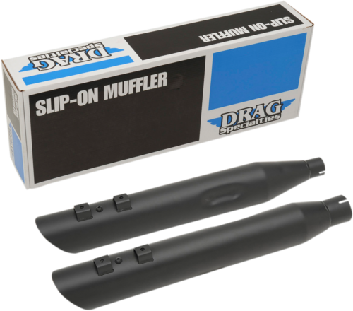 DRAG SPECIALTIES 17-19 FLHTMUFFLERS MATTE BLK  4