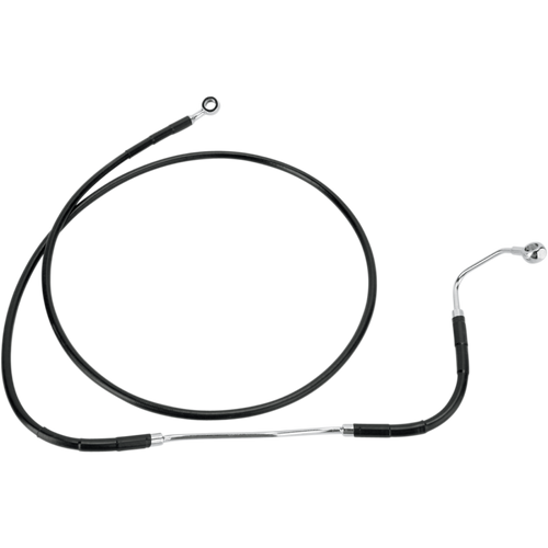 DRAG SPECIALTIES 09-12 FLHT UPPER W/ABS BLK BRK LINE +8 691182-8BLK