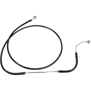 DRAG SPECIALTIES 09-12 FLHT UPPER W/ABS BLK BRK LINE +8 691182-8BLK