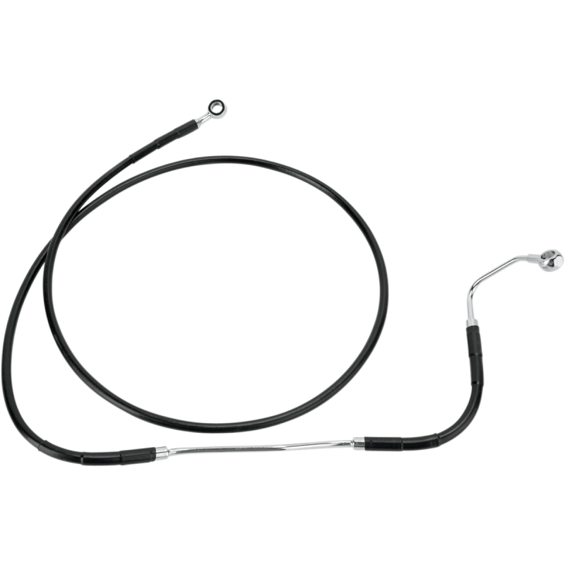 DRAG SPECIALTIES 09-12 FLHT UPPER W/ABS BLK BRK LINE +8 691182-8BLK