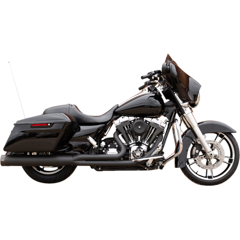 S&S CYCLE 99-09 FLHT SIDEWINDER 2-1 BLK/BLK 550-0777