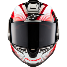 Load image into Gallery viewer, ALPINESTARS (ROAD) S-R10 TEAM HELMET CRB/R/W S 8200224-1352-S