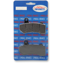 Load image into Gallery viewer, LYNDALL RACING BRAKES LLC 08-19 FLHT RED PLUS BRAKE PADS 7254X - Motomike Canada