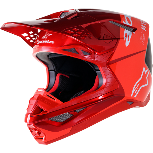 ALPINESTARS HELMET SM10 FLOOD RED M 8300923-3003-M