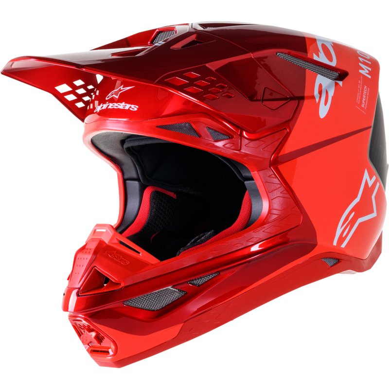 ALPINESTARS HELMET SM10 FLOOD RED M 8300923-3003-M