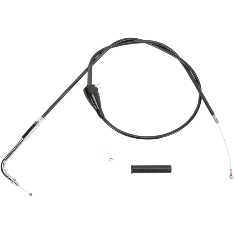 DRAG SPECIALTIES BLACK FL IDLE CABLE 4342200B