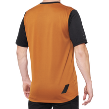 Load image into Gallery viewer, 100% RIDECAMP JERSEY TERRACOTTA/BLACK LG 40027-00017