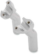 Load image into Gallery viewer, DRAG SPECIALTIES 4.5" PULLBACK RISERS CHROME (PR) 0602-0409
