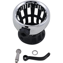 Load image into Gallery viewer, CIRO LLC Drink Holder BLK W/ MIRROR MOUNT 50420