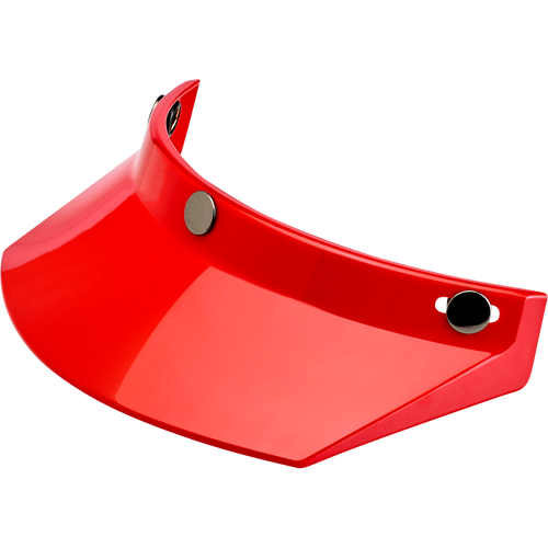 BILTWELL VISOR MOTO 3 SNAP RED 2002-563