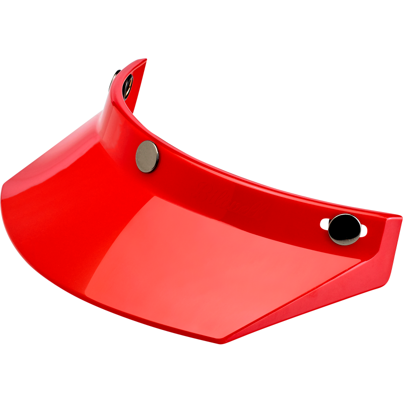 BILTWELL VISOR MOTO 3 SNAP RED 2002-563