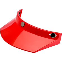 Load image into Gallery viewer, BILTWELL VISOR MOTO 3 SNAP RED 2002-563
