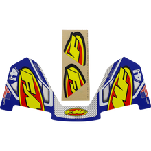 Load image into Gallery viewer, FMF FMF 4.1 LOGO KIT BLUE 014849 - Motomike Canada