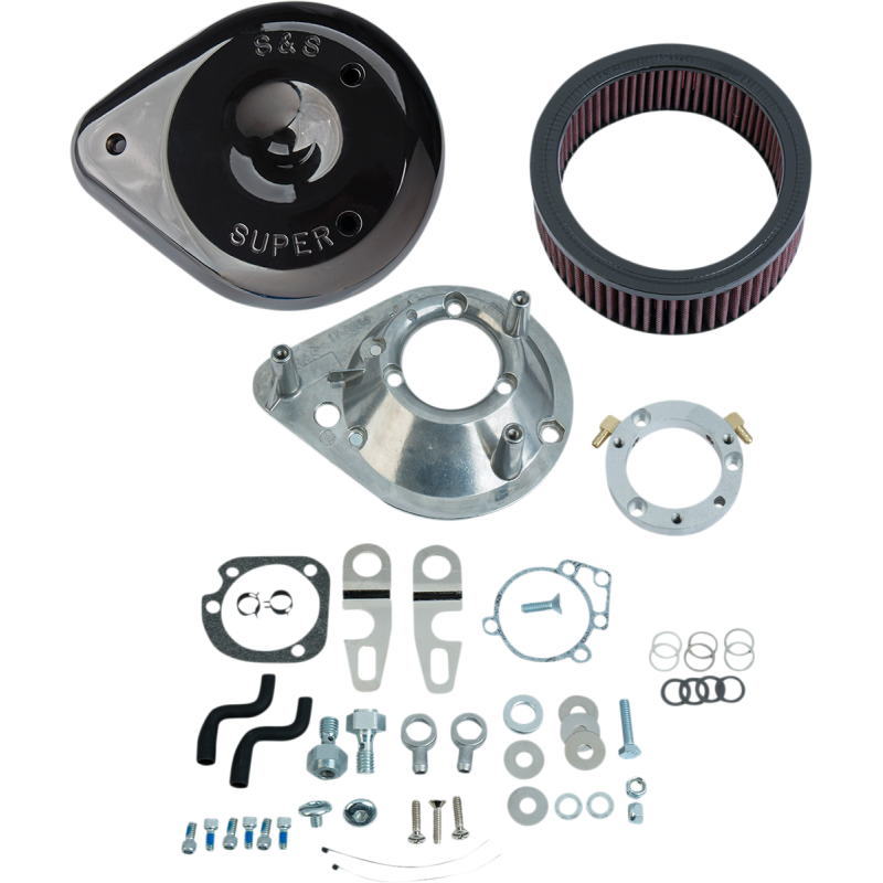 S&S CYCLE AIR CLNR T-DRP BL 07-20XL 170-0307E