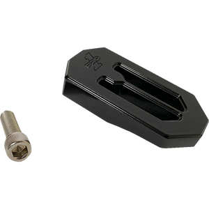 PRO-ONE PERF.MFG. Touring Brake Peg, Black 500747B