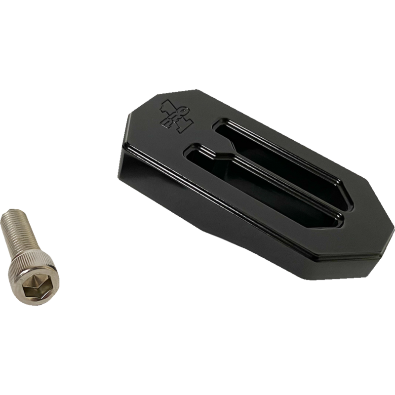 PRO-ONE PERF.MFG. Touring Brake Peg, Black 500747B