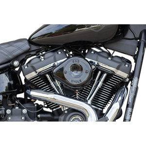 S&S CYCLE AIR CLNR BLK MTD M8 170-0436C