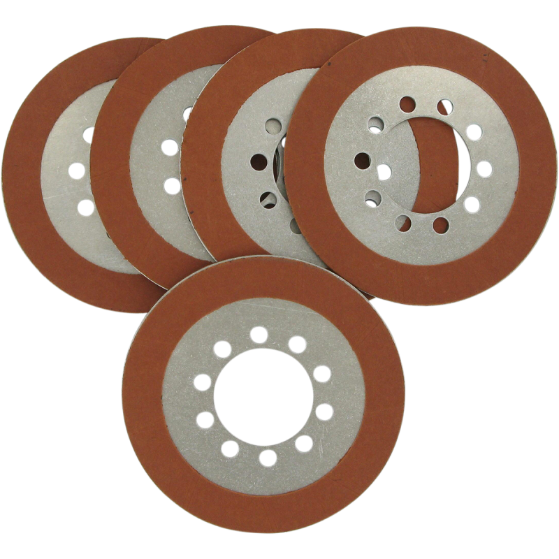 DRAG SPECIALTIES 68-E84 B/T ORGANIC CLUTCH PLATE KIT 1131-0427