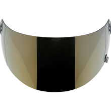 Load image into Gallery viewer, Biltwell | Gringo S Gen2 Flat Shield | Gold Mirror | Anti-Fog | Scratch Resistant | UV/A UV/B Resistant | Motorcycle Helmet Accessory
