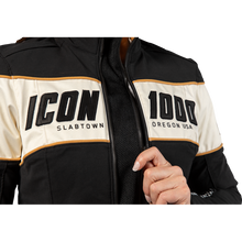 Load image into Gallery viewer, ICON JACKET WM HELLA 4 BK LG 2822-1679