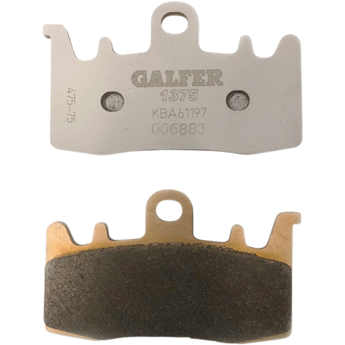 GALFER PAD BRAKE FRONT IND. FTR FD475G1375