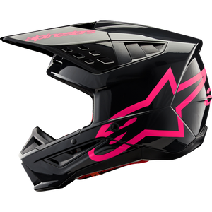 ALPINESTARS HELMET SM5 CORP BK/PK S 8306323-1839-S
