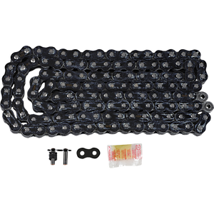 RK CHAIN 520MAXZ-130-BC BLACK/CHROME 520MAXZ-130-BC