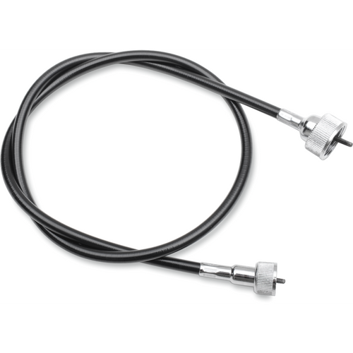 DRAG SPECIALTIES 87-88FLHS/86-95FLST BLK SPEEDO CABLE 4391300B