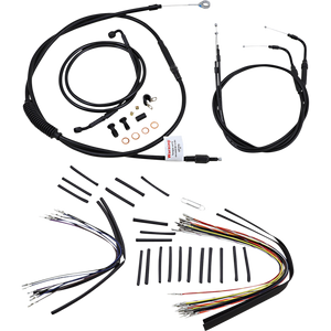 BURLY BRAND 07-10 FLST CABLE KIT 14