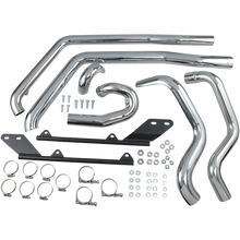 Load image into Gallery viewer, BASSANI XHAUST 07-17 FLST/FXST POWER CURVE HEADERS CHR SFT-212