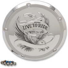 Load image into Gallery viewer, DRAG SPECIALTIES COVER DRBY CHR LTR 16-19 FLHT D33-0110CA