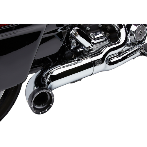 COBRA EXHAUST 2:1 W/TIP CHR FLH 6270-1