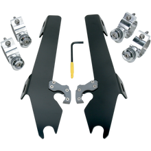 Load image into Gallery viewer, MEMPHIS SHADES METRIC 04-13 VICTORY VEGAS BW MOUNT KIT BLACK MEK1930