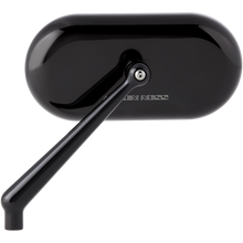 Load image into Gallery viewer, ARLEN NESS MIRROR OVAL LH BLK 13-170