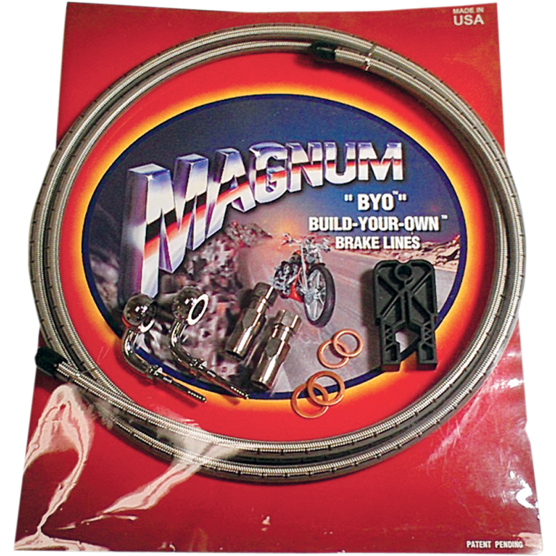 MAGNUM BYO SS BRAKELINE KIT 6' 35 10MM 396135A