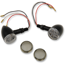Load image into Gallery viewer, DRAG SPECIALTIES LIGHT BLK RD LED CLR/SMK 20-6390BC/MIRQ - Motomike Canada