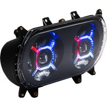 Load image into Gallery viewer, CUSTOM DYNAMICS HEADLIGHTS PGDBLX LED BLK PG-RG-B